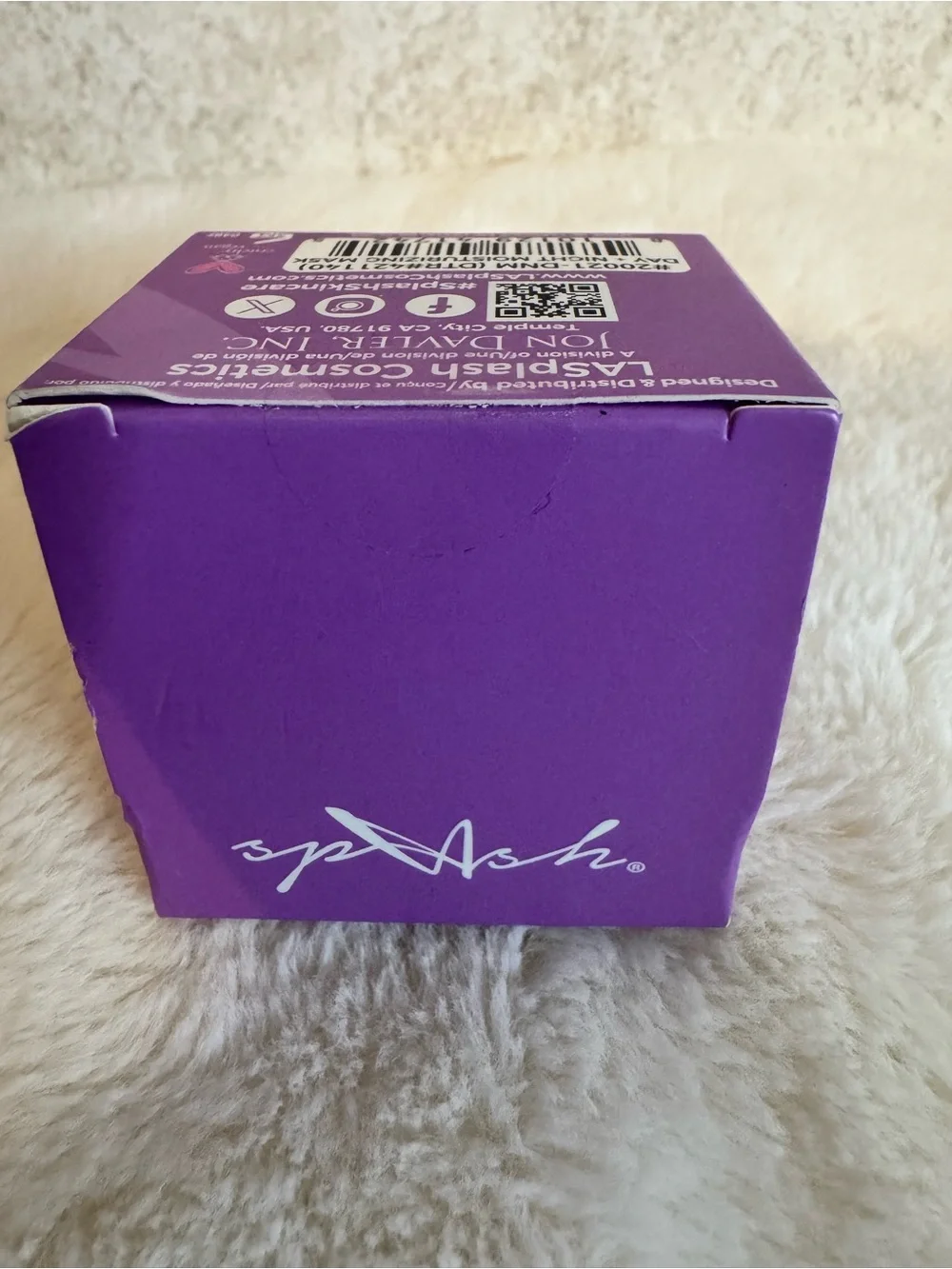 Splash Day + Night Moisturizing Mask – Purple
